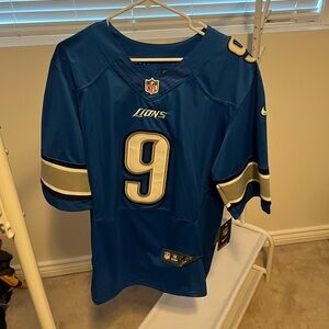 Nike Detroit Lions Matthew Stafford #9 Jersey Large NWT NFL